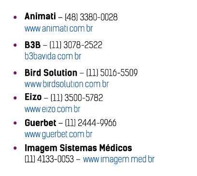  Animati   (48) 3380-0028 www animati com br  B3B   (11) 3078-2522 b3bavida com br  Bird Solution   (11) 5016-5509 ww   