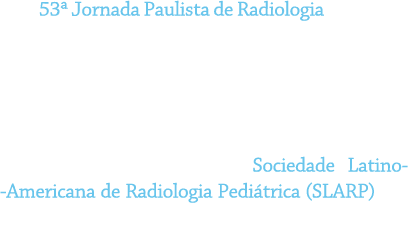 A 53ª Jornada Paulista de Radiologia ser realizada de 27 a 30 de abril de 2023, no Transamerica Expo Center, em S o ...