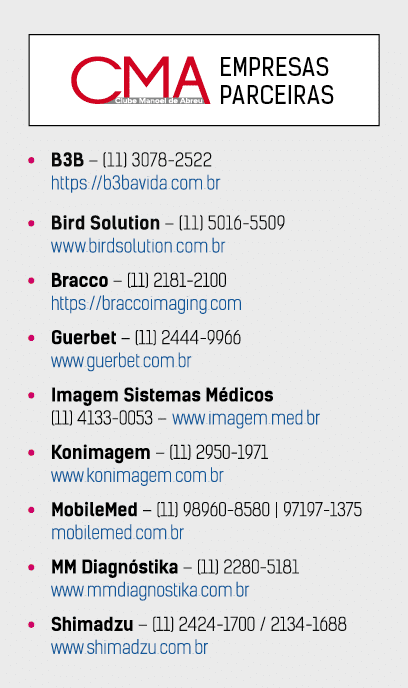  B3B   (11) 3078-2522 https:  b3bavida com br  Bird Solution   (11) 5016-5509 www birdsolution com br   Bracco   (11   